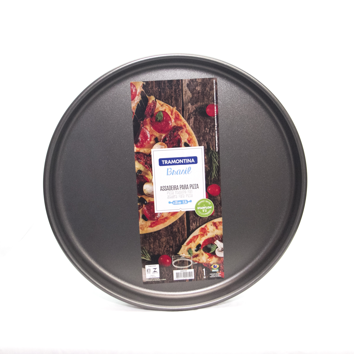 PIZZERA TEFLON ANTIADHERENTE TRAMONTINA 35CM