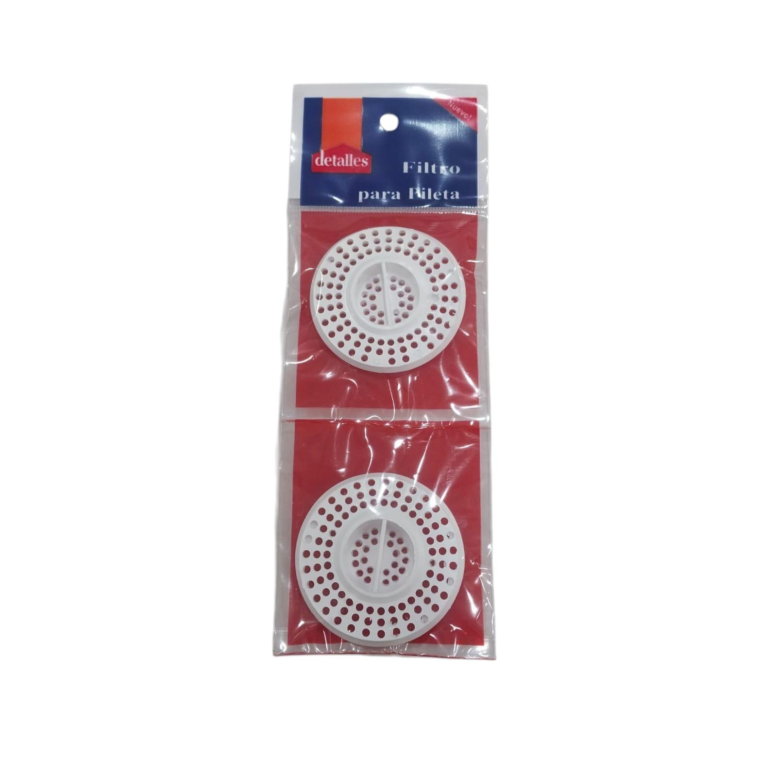 TAPON FILTRADOR PLASTICO PARA PILETAS X 2 UNIDADES