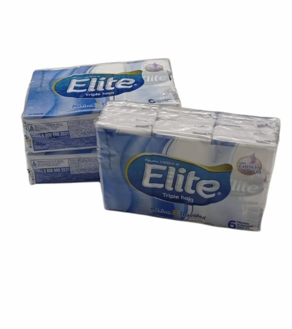 PAÑUELITOS DESCARTABLES ELITE PACK X 6 PAQUETITOS