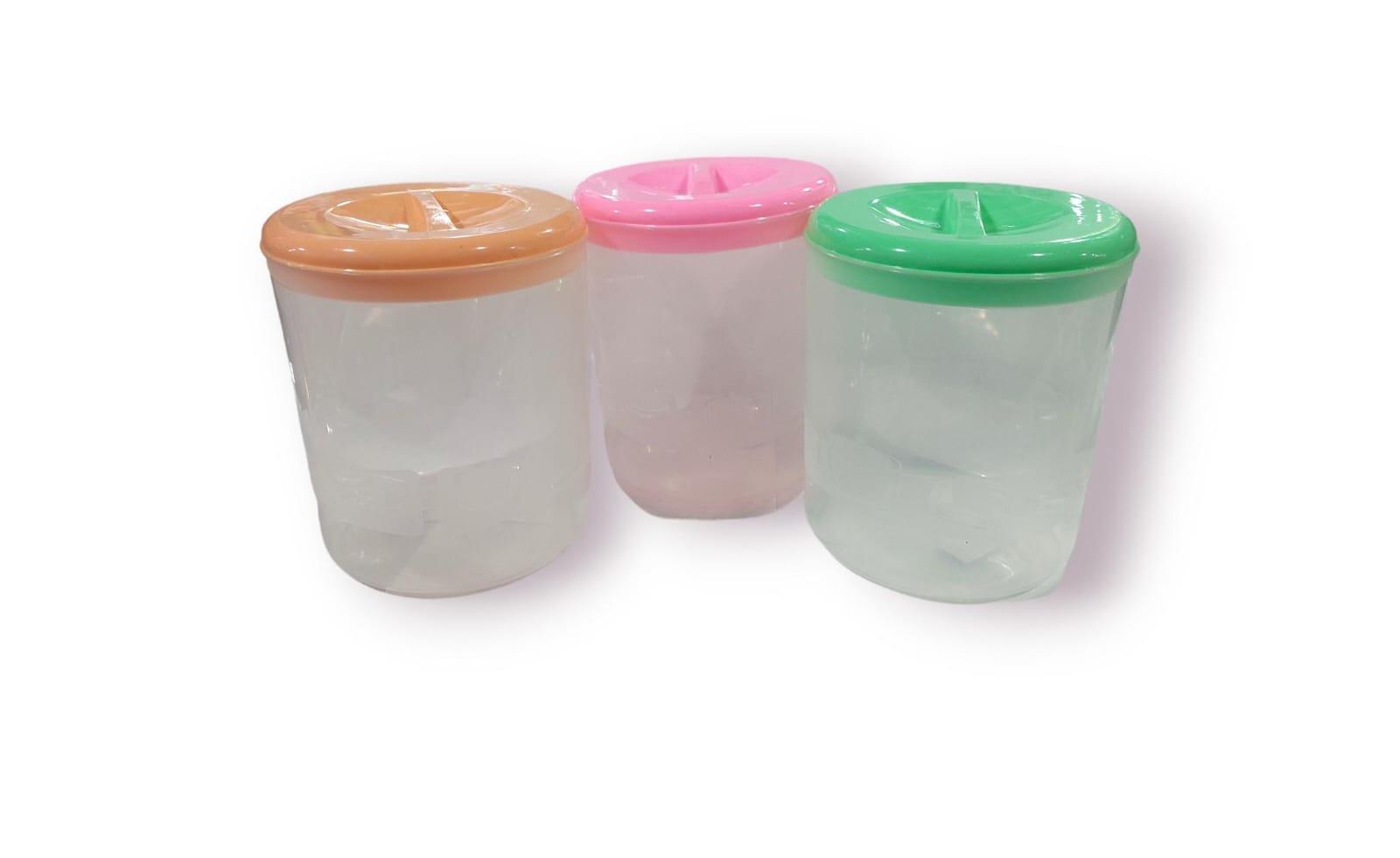 FRASCO HERMETICO REDONDO CON TAPA PLASTICO 2.8LTS