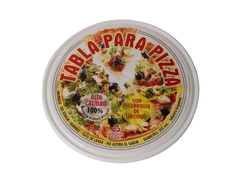 PIZZERA PLASTICA CON LAMINA 35CM
