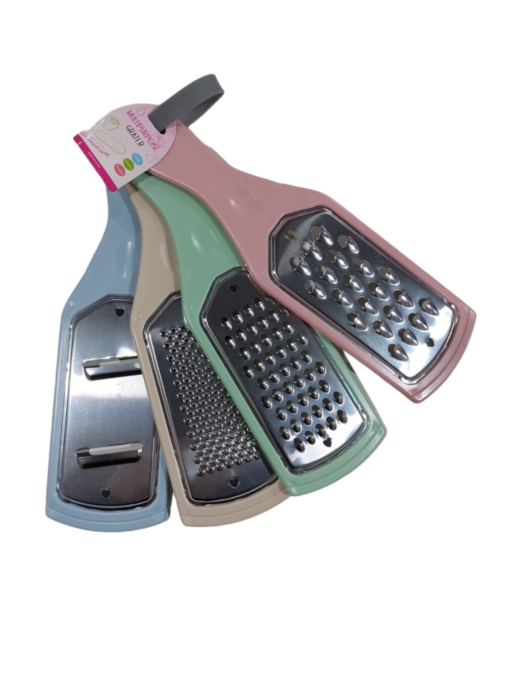 RALLADOR PLASTICO X 4 UNIDADES 