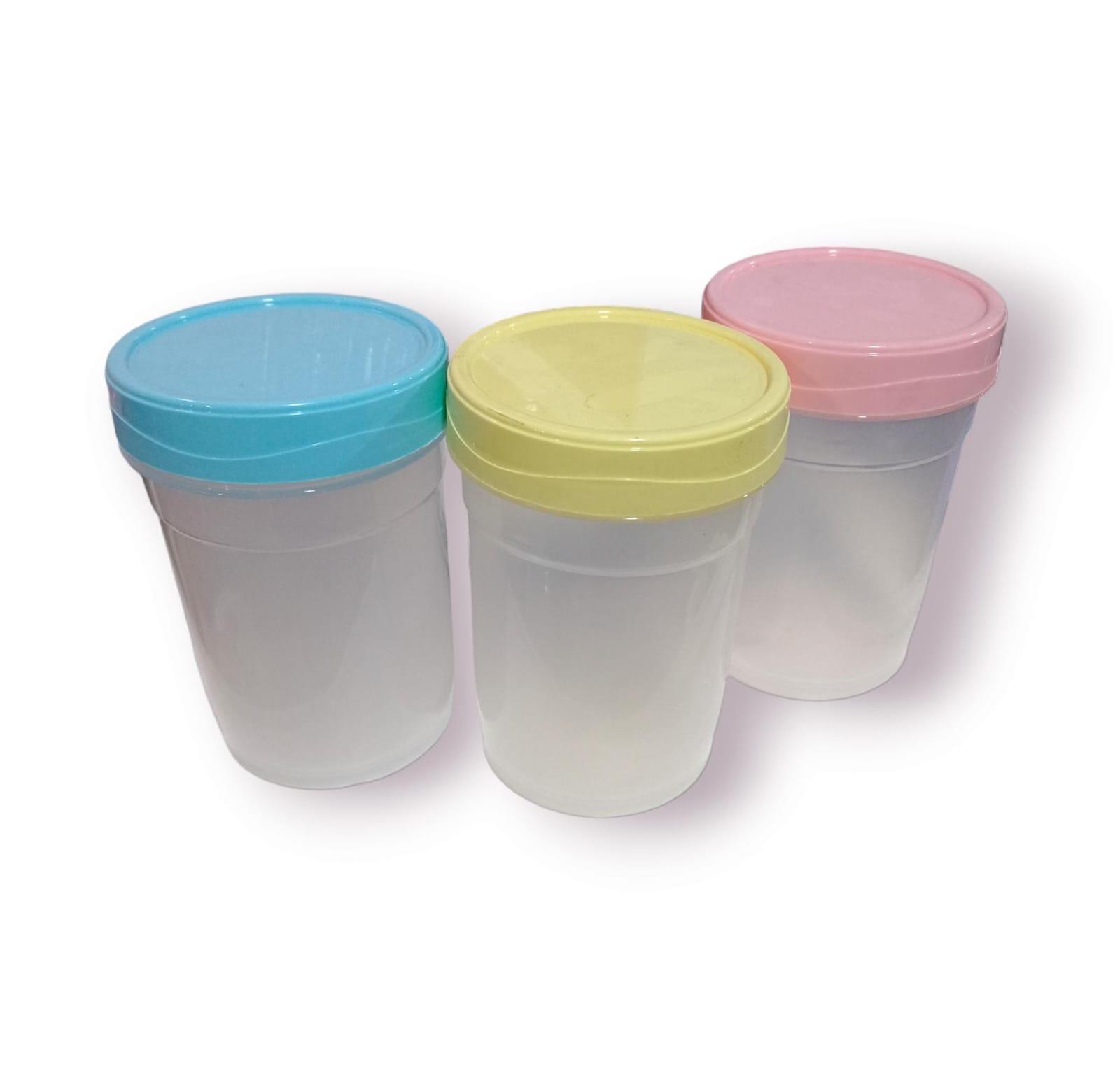 FRASCO PLASTICO CONTENEDOR N*1 CON TAPA 