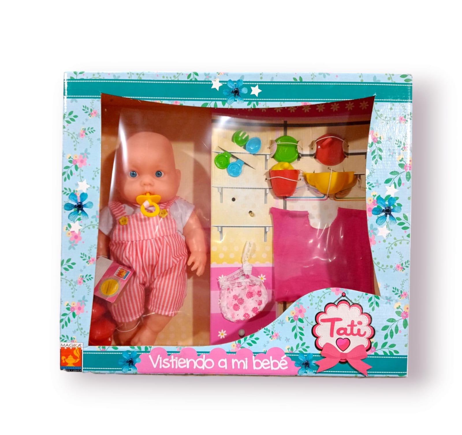 BEBE CON ACCESORIOS EN CAJA
