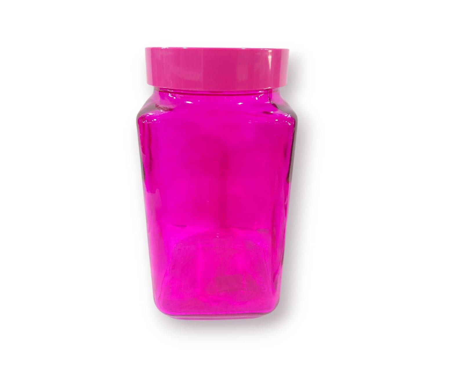 FRASCO VIDRIO GRANDE COLORES 2LTS 
