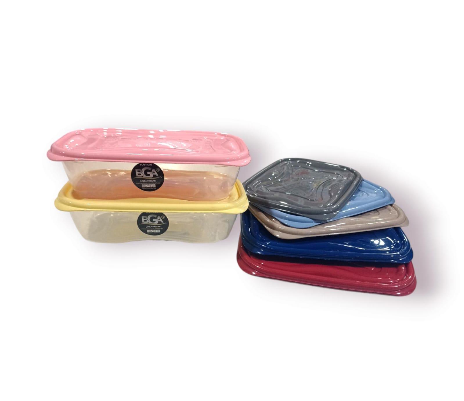 TUPPER HERMETICO RECTANGULAR PLASTICO 0.7 LTS