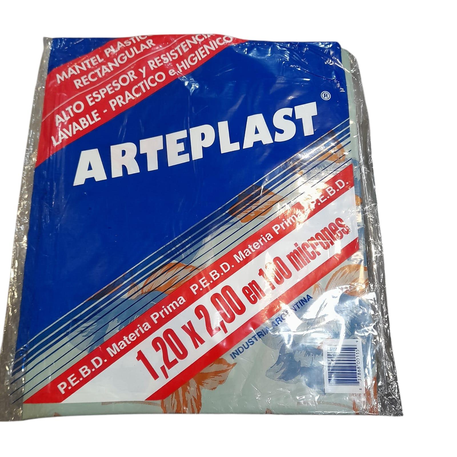 MANTEL PLASTICO ECONOMICO RECTANGULAR ESTAMPADO