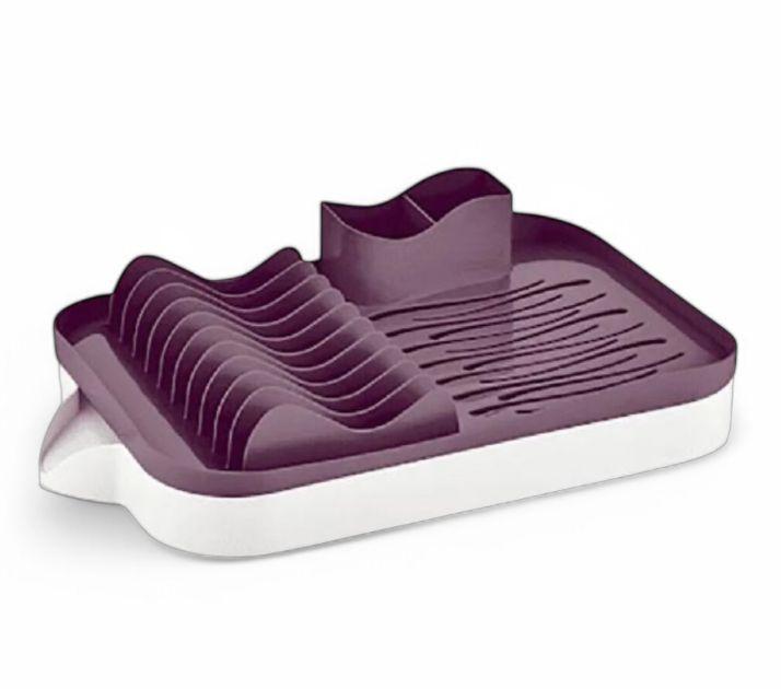 SECAPLATOS Y CUBIERTOS PLASTICO CON BASE CONTENEDORA