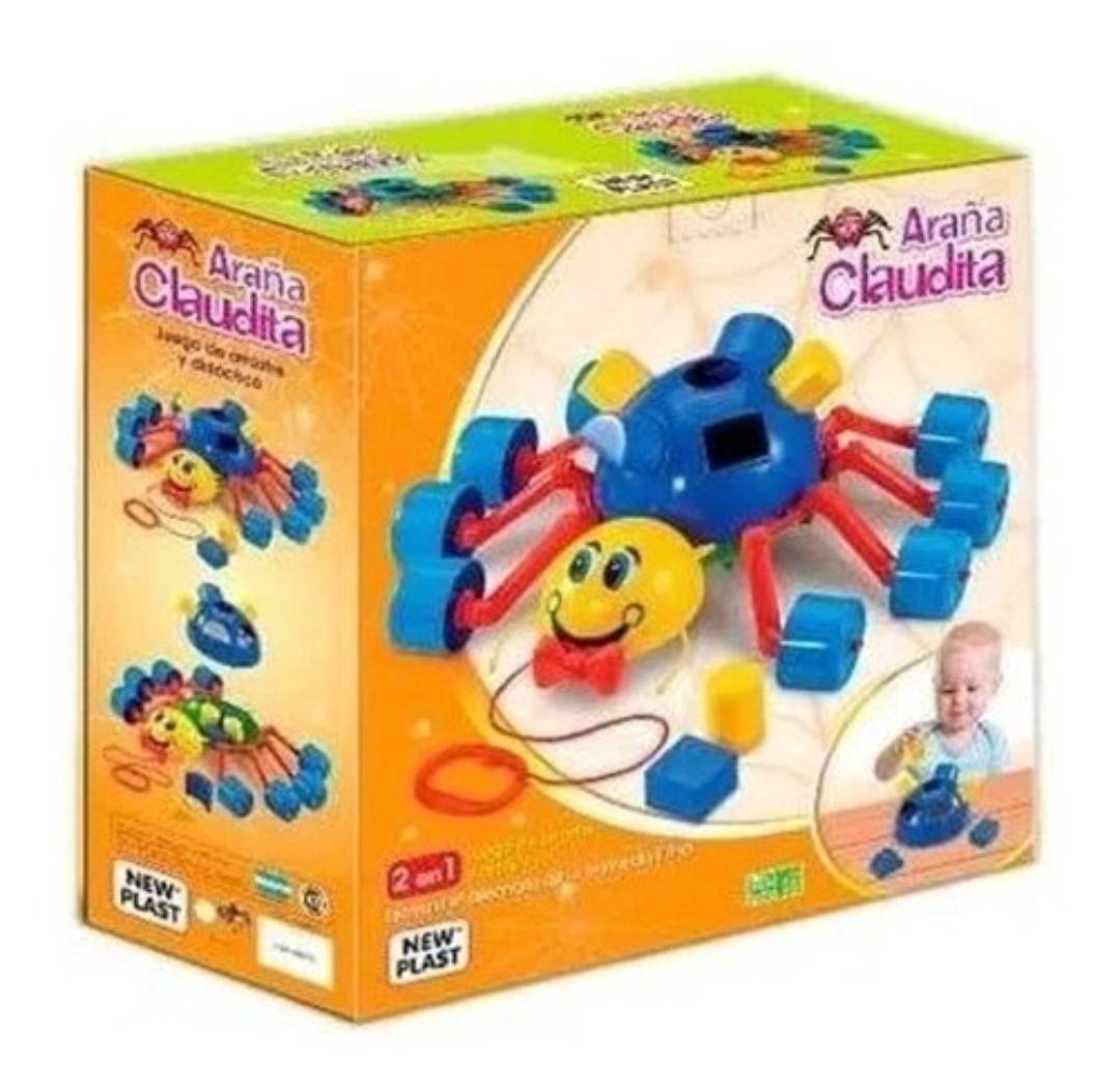 ARRASTRE DIDACTICO ARAÑA CLAUDIA NEW PLAST