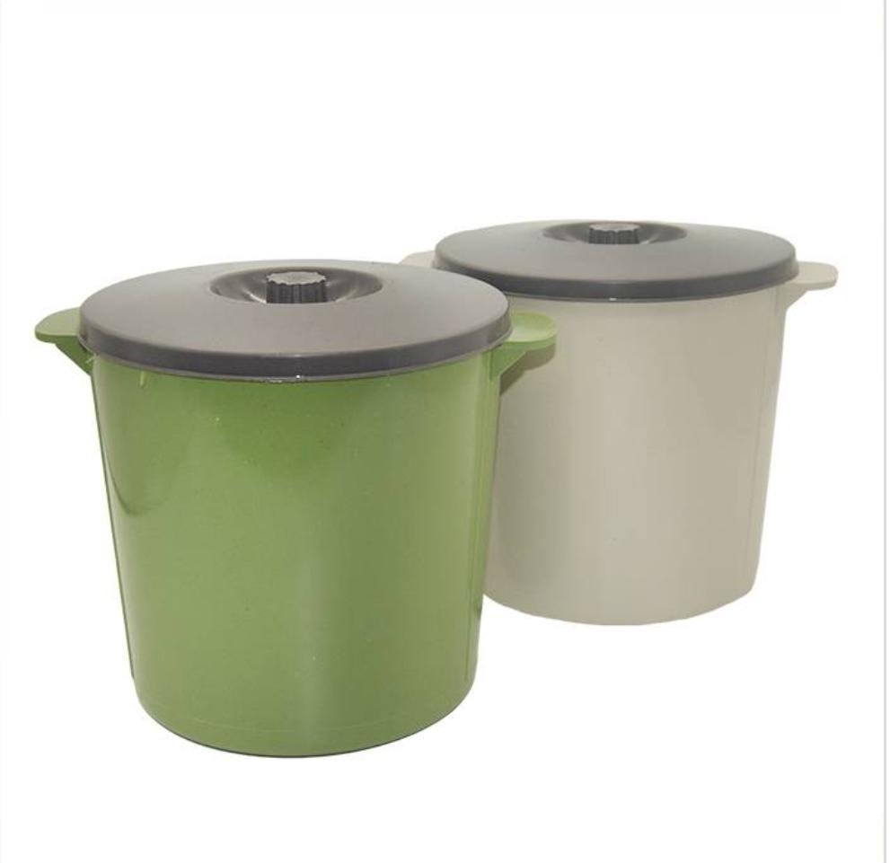 TACHO PLASTICO PARA RESIDUOS 5LTS CON TAPA