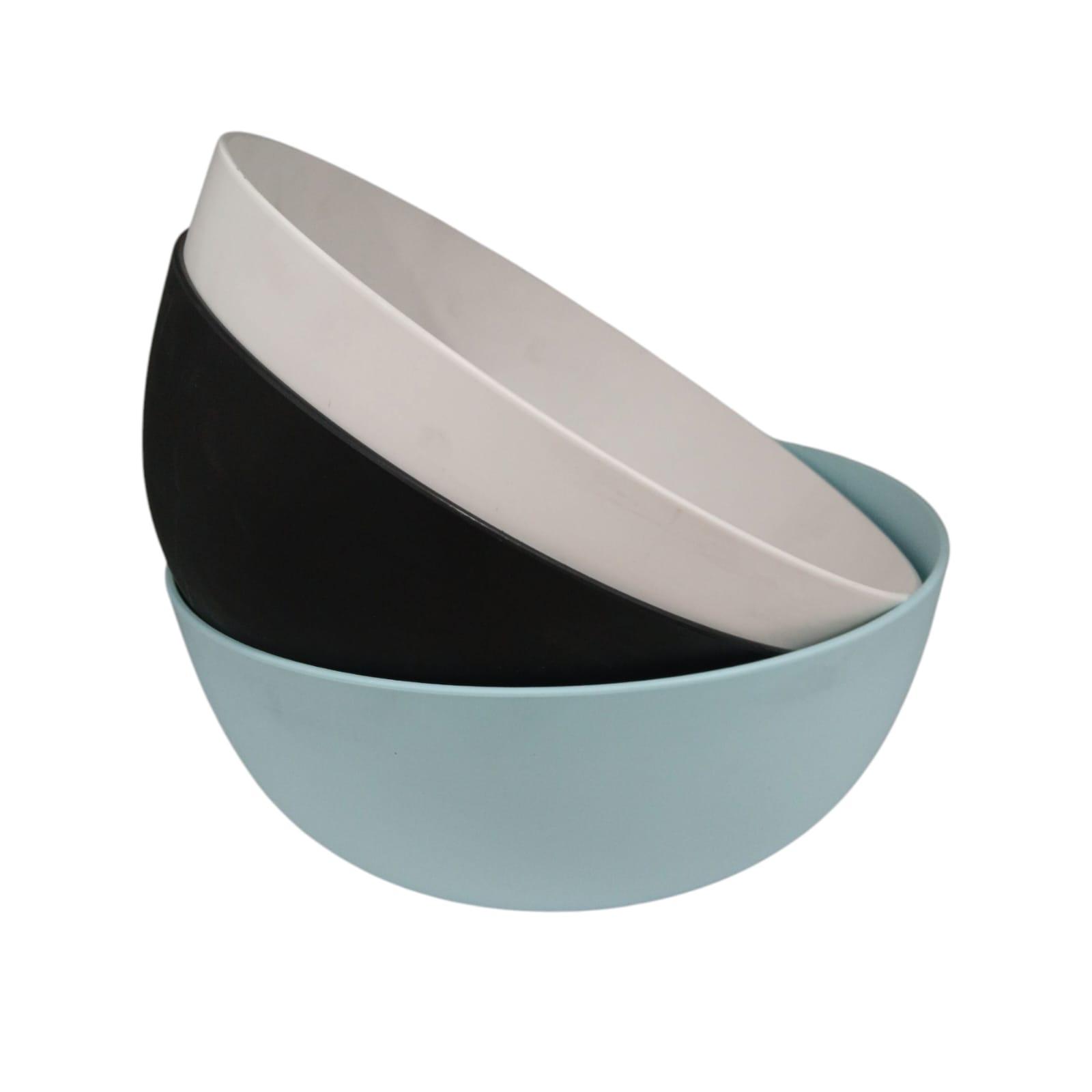 ENSALADERA PLASTICA 23CM COLOR