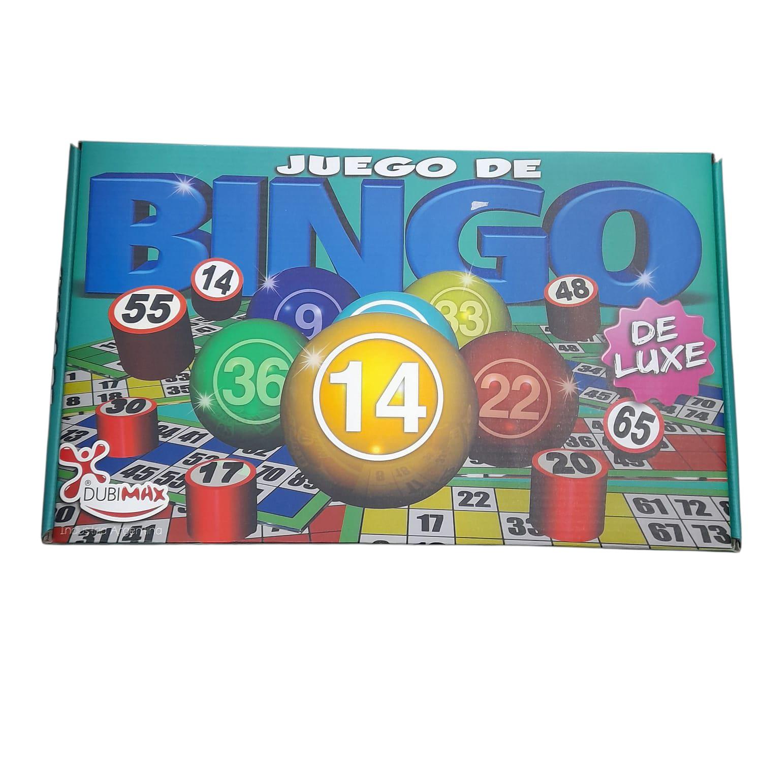 JUEGO BINGO LUJO E/CAJA