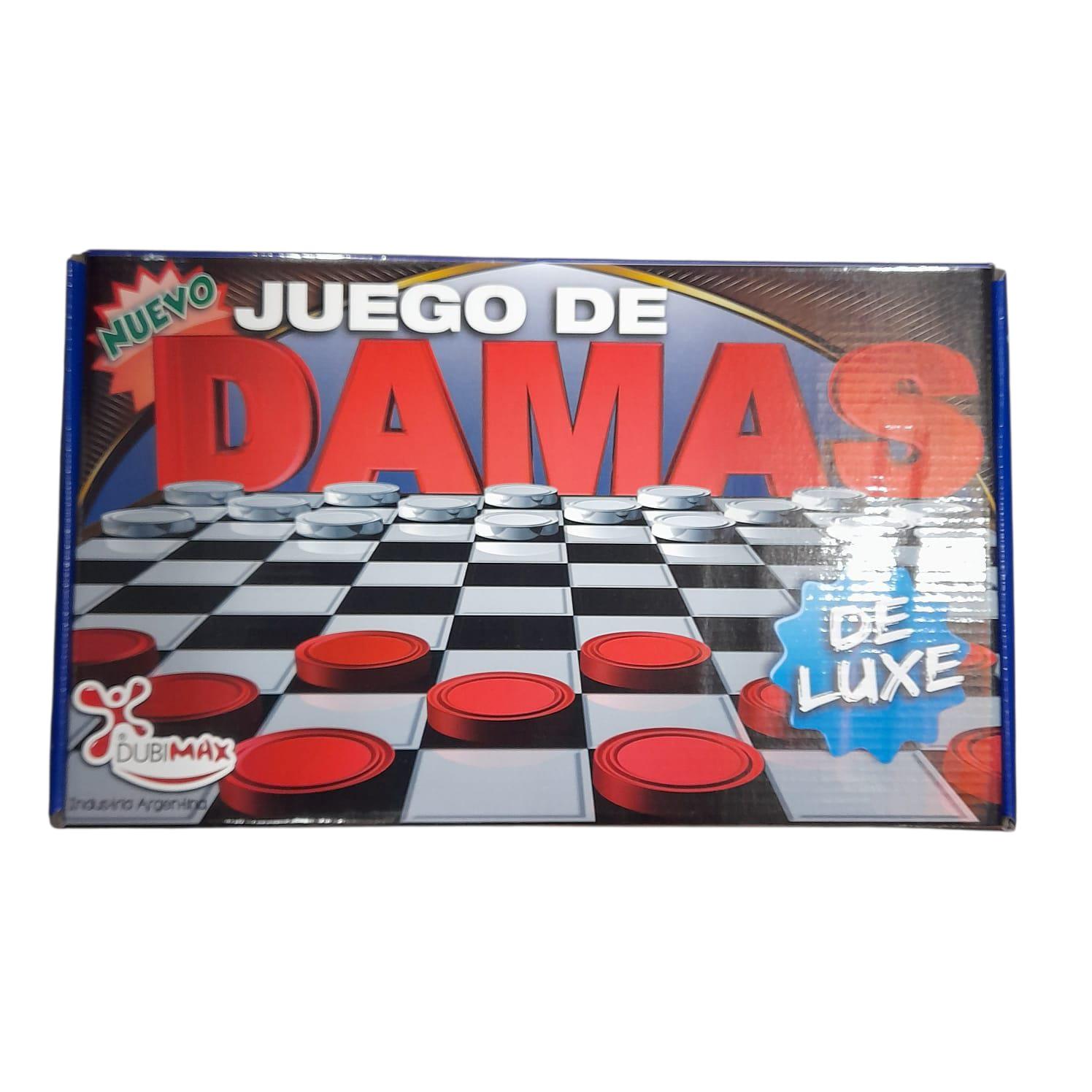 JUEGO DAMAS LUJO E/CAJA