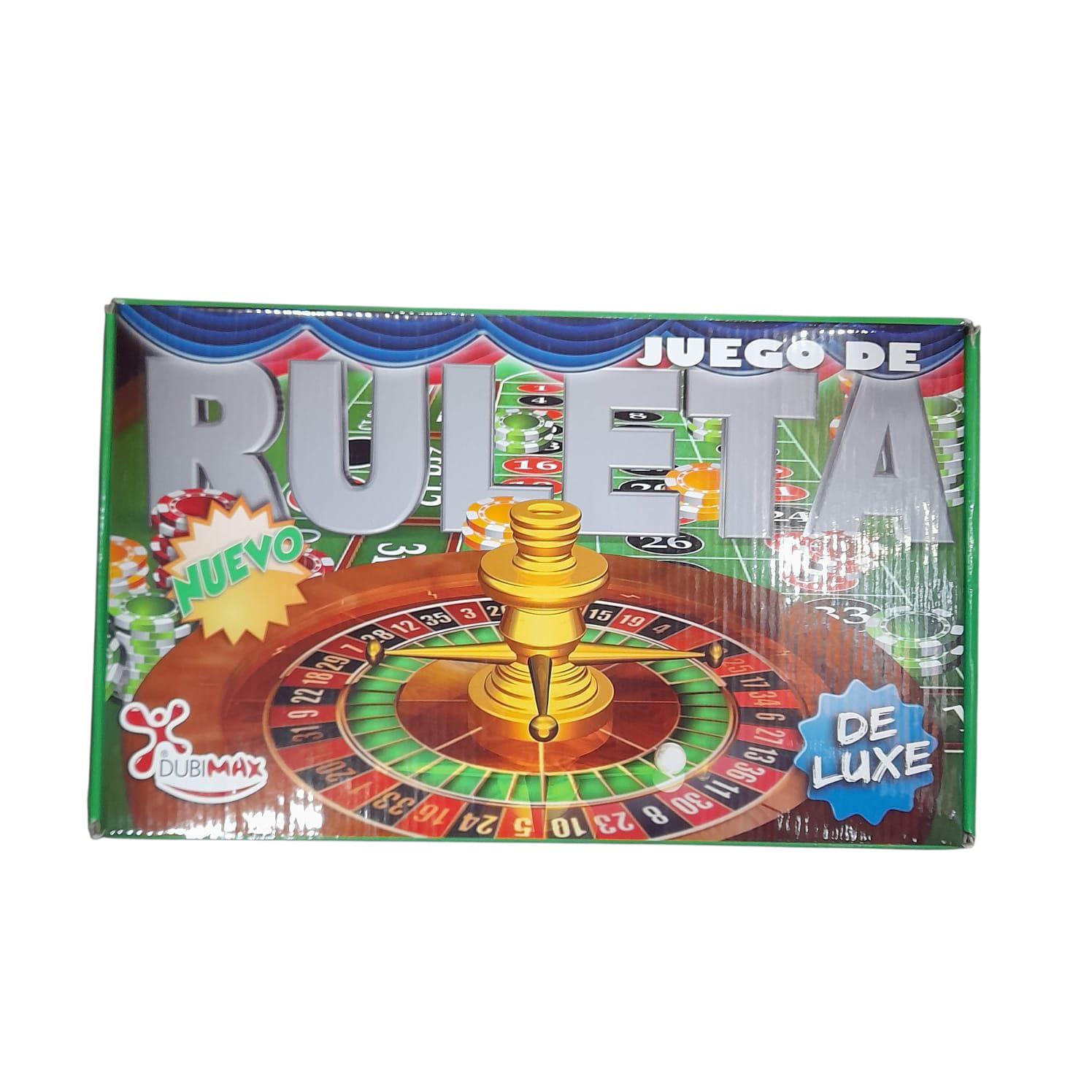 JUEGO RULETA  LUJO E/CAJA