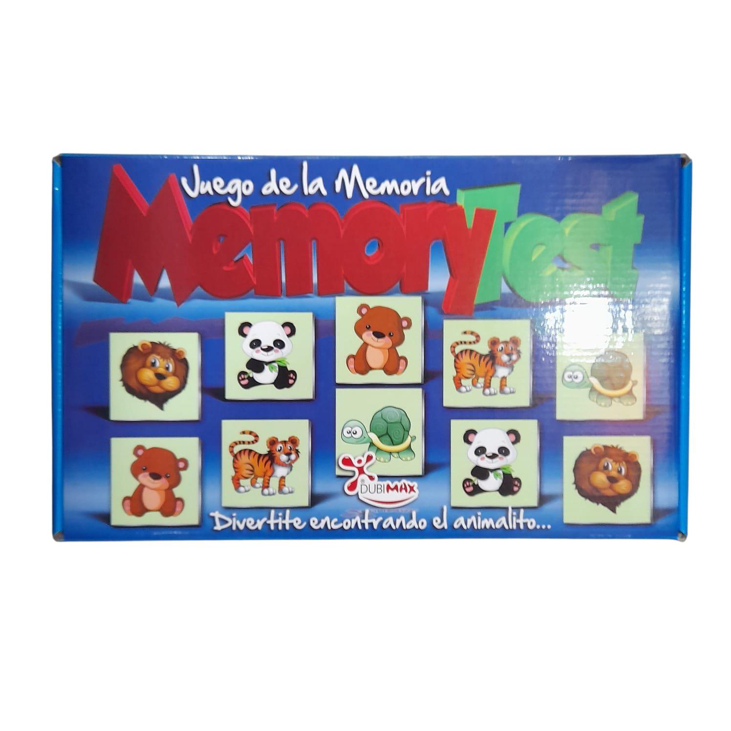 JUEGO MEMORY TEST LUJO E/CAJA
