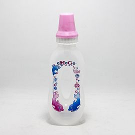 MAMADERA PLASTICA CON AGARRE ESTAMPADA 250ML
