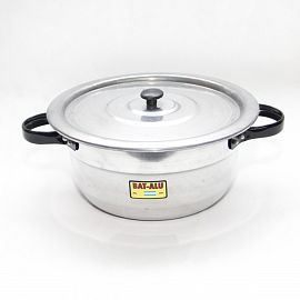 CACEROLA ALUMINIO CON TAPA N*20
