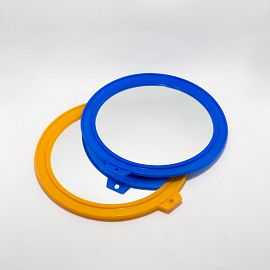 ESPEJO REDONDO PLASTICO N*3 21CM