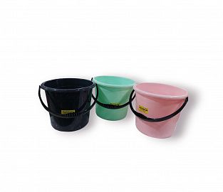 BALDE PLASTICO CON MANIJA 9 LTS 28CM