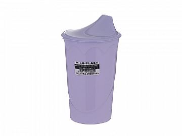 VASO PLASTICO INFANTIL CON TAPA Y PICO CHUPITO 500CC