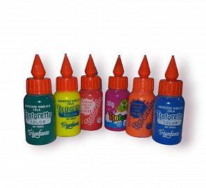 ADHESIVO VINILICO TIPO PLASTICOLA DE COLORES 30GRS