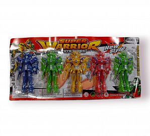 ROBOT X 5 UNIDADES EN BLISTER