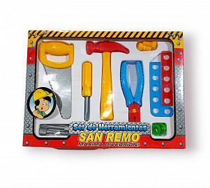HERRAMIENTAS CON ACCESORIOS EN CAJA MAR PLAST