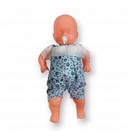 BEBE DORMIDO CON ROPITA Y CHUPETE EN BOLSA