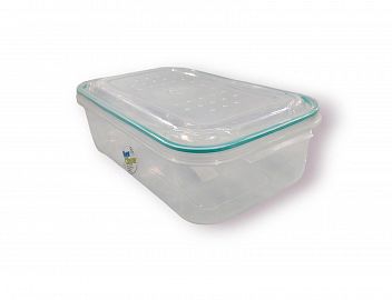 TUPPER HERMETICO RECTANGULAR PLASTICO 2LTS 
