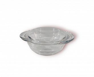 CACEROLA DE VIDRIO MARINEX  CHICA 1LTS CON TAPA