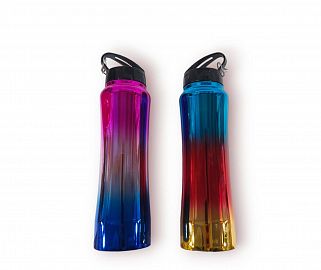 BOTELLA ESTILO DEPORTIVA CON PICO ESTILO DEPORTIVA EN CAJA 750ML 