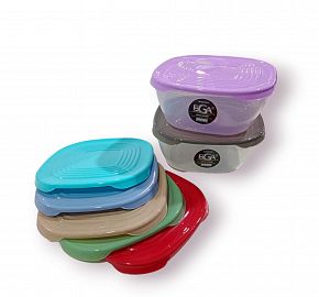 TUPPER HERMETICO CUADRADO PLASTICO 1.4LTS