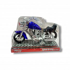 MOTO CHOPERA A FRICCION EN BURBUJA 20CM